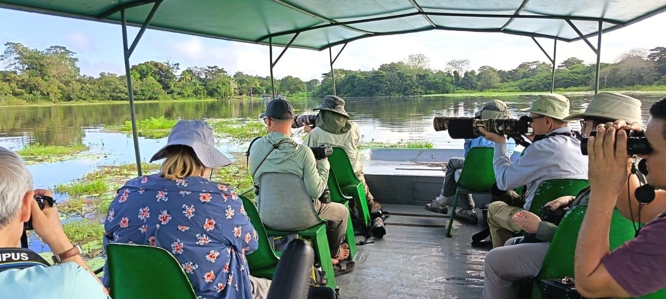 Small-group boat safari with photographers on the Río Frío — Caño Negro Wildlife Refuge